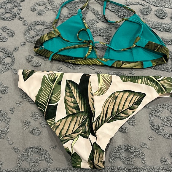 Rip Curl Coco Beach Good Pant Bikini Bottom White L - Picture 9 of 12